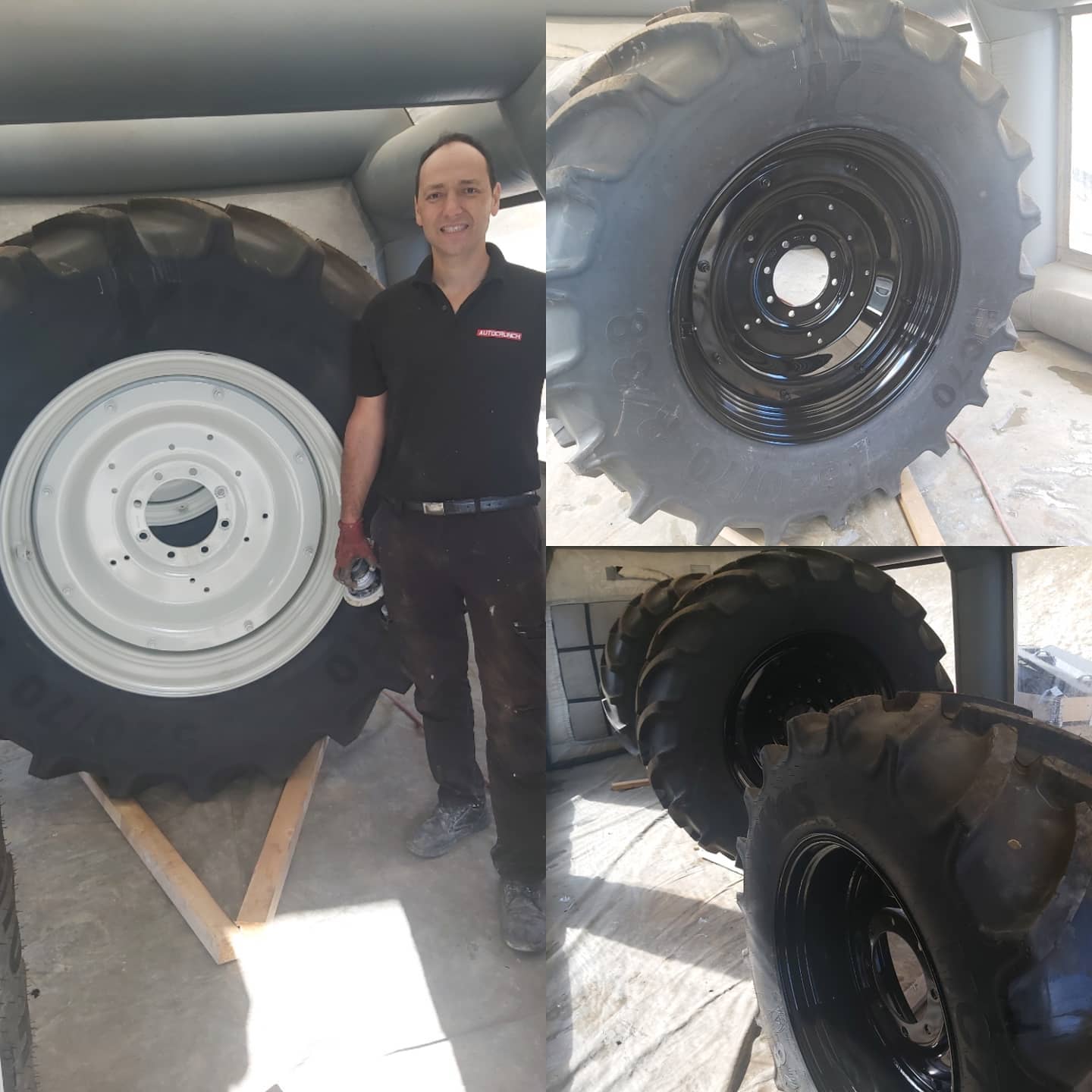 Fendt tractor wheels colour change cream to black
On site Mobile
We come to you Safely!
#fendt#farminglife#agriculture#tractors#