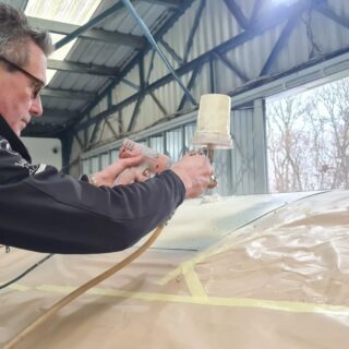 Aircraft fuel cover, Corrosion repair and refinish
#aircraft#microlight#vintageaircraft#