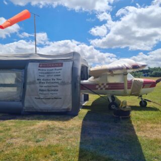 We come to you! Aircraft repairs and restoration #aircraft#aircraftmaintenanceengineer#aircraftmechanic#aircraftsales#airshow#airbus#microlight