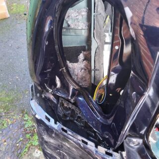 Porta-power light surface skim and refinish.
Recycled BMW MIni repair.On site autobody repair#BMW#Mini