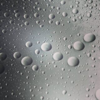 Rain drops on Liquid Ceramic Glass coated 
Mercedes clk bonnet #mercedes#slk#classiccars